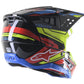 Alpinestars Supertech SM5 Action Yellow, Red And Black Act2 Mx Helmet