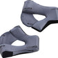 ICON Airflite™ Motorcycle Helmet Cheek Pads Gray 2023 Model