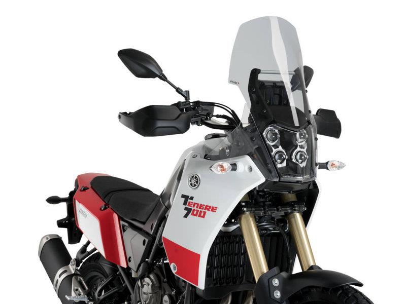 PUIG Touring Screen Light Smoke for Yamaha Tenere 700/Explore/Extreme/Rally/World Raid 19-25 3727H