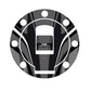 Puig Radikal Fuel Cap Protector Red 4255G