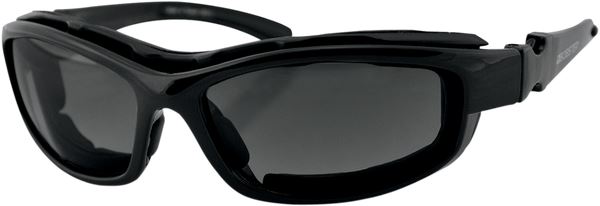 BOBSTER Road Hog II Convertible Black Sunglasses BRH2001