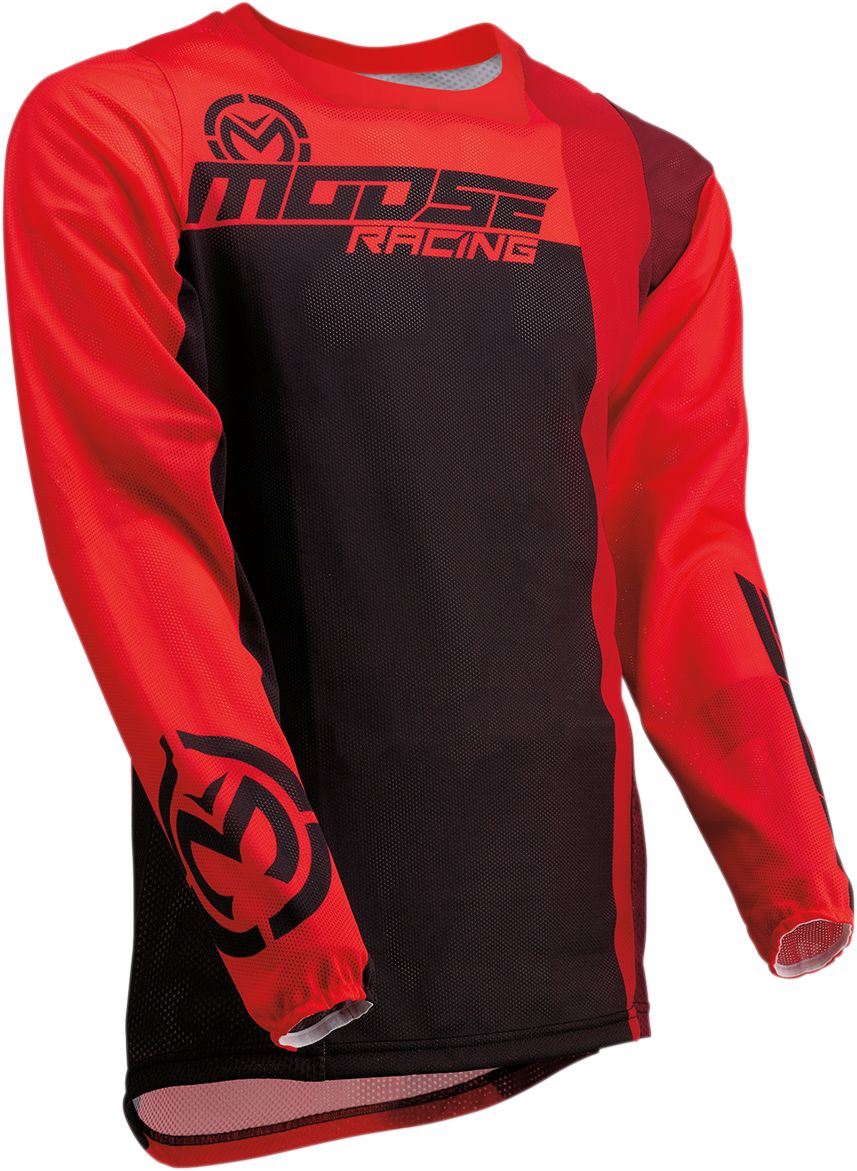Moose Racing SAHARA™ S20 Jersey BLACK/RED XL