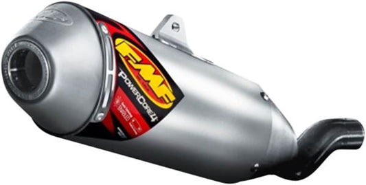 FMF Powercore 4 exhaust muffler Kawasaki KLR650 08-16 Stainless Steel/Aluminium 042319