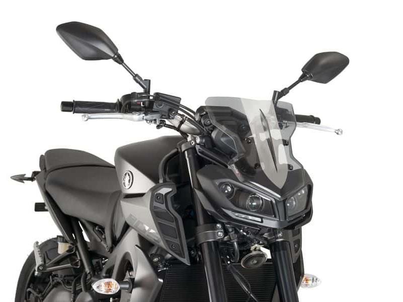PUIG New Generation Sport Screen Light Smoke for Yamaha MT-09/SP 17-20 9376H