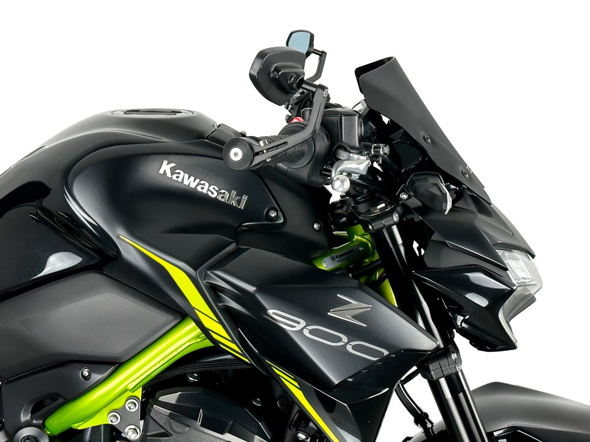 WRS Windscreen Kawasaki Sport Z900 Matt Black Ka013no