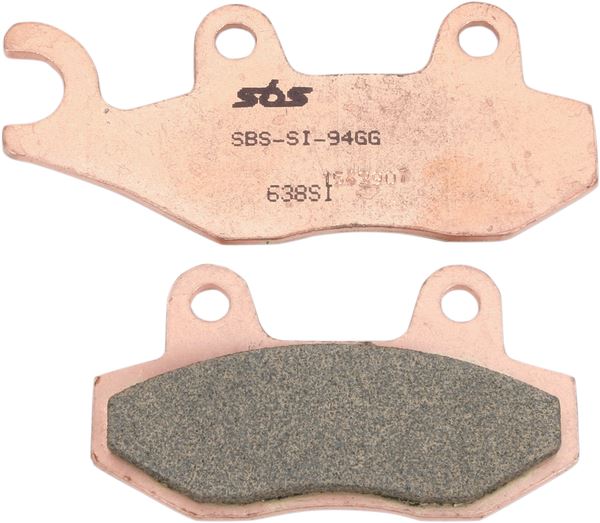 Sbs SI Offroad Sintered Brake Pads For Kawasaki KRF 800 4X4 1989-2017 638SI