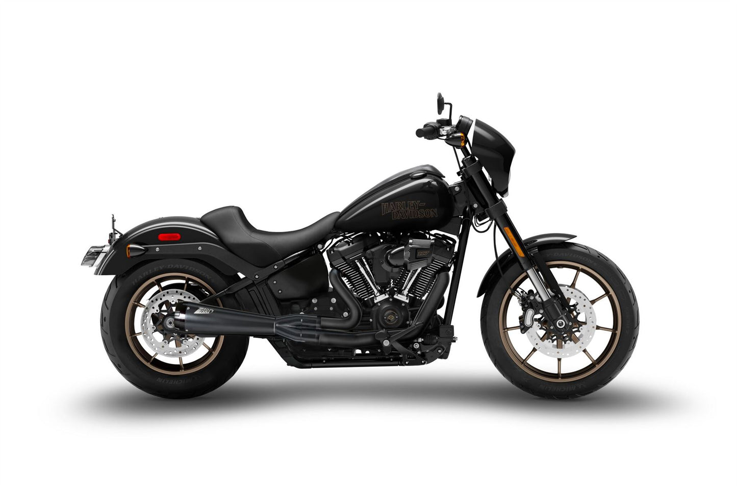 Zard Heat Shield Stainless Steel Exhaust Black 17-24 ZHD009PC-B
