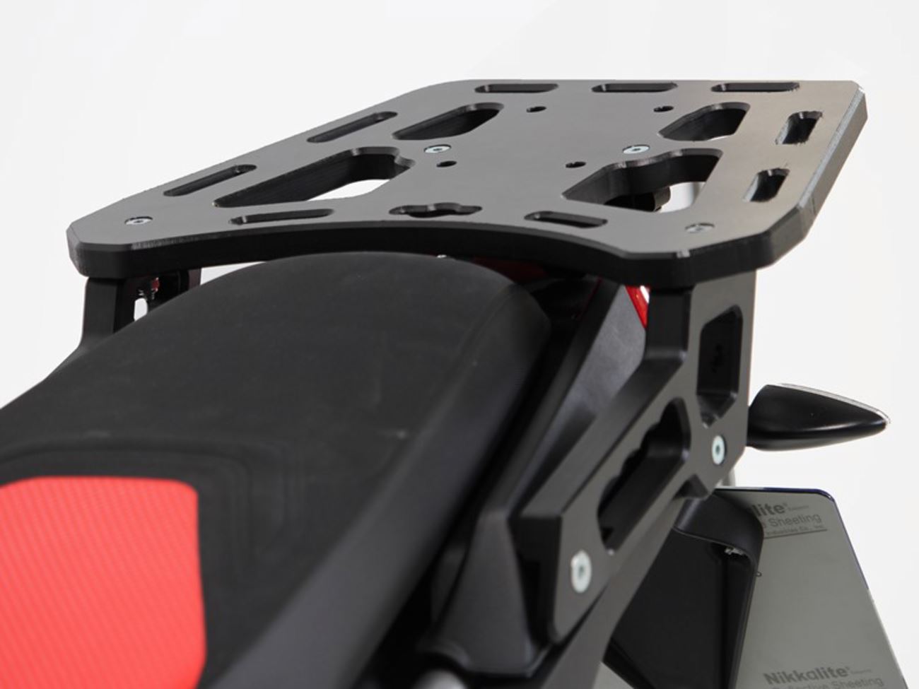 AXP Racing Rear Rack For Aprilia Tuareg 660 ABS 2022-2024 Black HDPE AX1695