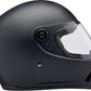 BILTWELL Lane Splitter Flat Black Motorcycle Helmet