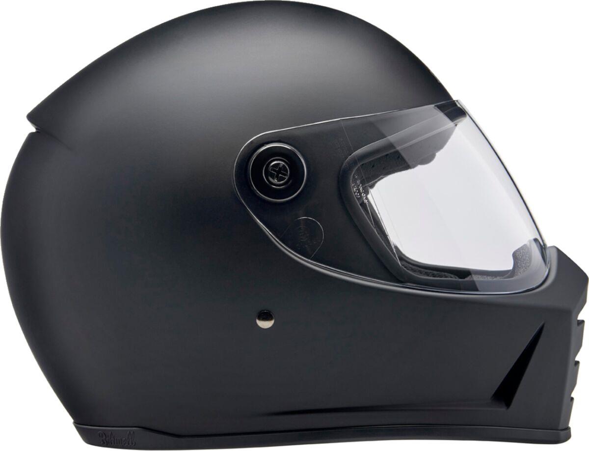 BILTWELL Lane Splitter Flat Black Motorcycle Helmet