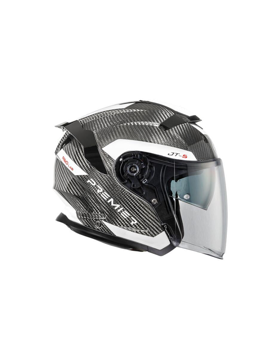 PREMIER HELMETS JT5 Carbon Black Motorcycle Helmet