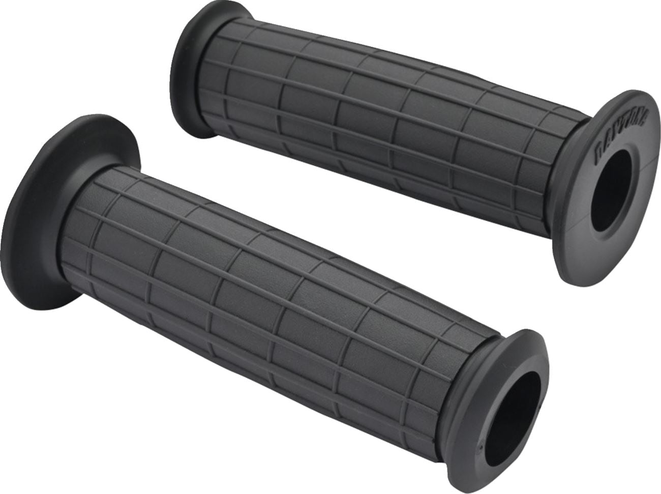 Daytona GRIPPYGRIP GGD-Vintage Grips Black 7/8 Open Ends Pair 12.2cm 33445