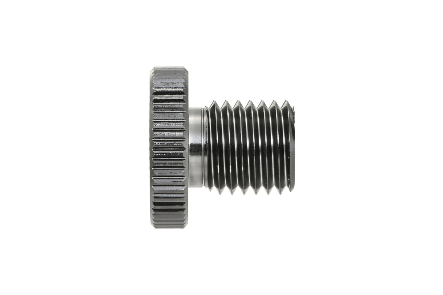 Daytona Mirror Plug Bolt M10x1.25 Gray CNC Right Hole Plug Aluminum 80940