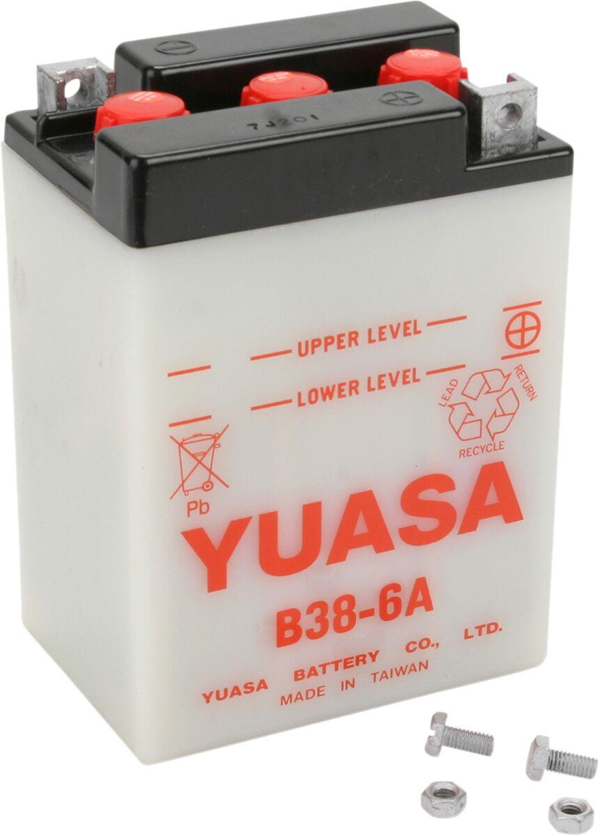 Yuasa Conventional Battery For BMW R 50 /2 Ducati Sport 350 1955-1979 B38-6A(DC)