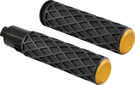 Arlen Ness Diamond Grips Gold For Harley Davidson FLHXSE 1977 23-24 500-060