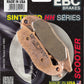 Ebc Scooter Brake Pads For Piaggio Medley 125 S I-GET 2016-2024 SFA693HH