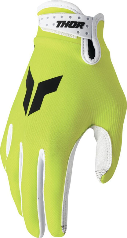 THOR Launchmode Gloves White/Green