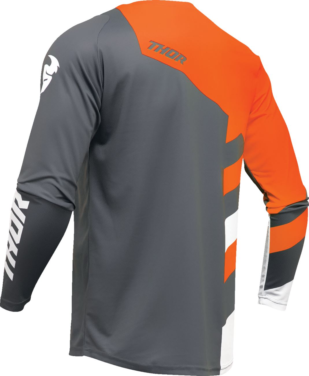 Thor Jersey Sector Checker Charcoal/Orange 24 Model