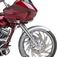 Arlen Ness Real Steel Rapper Front Fender Steel For HD FLHTC 1690 86-13 06-737