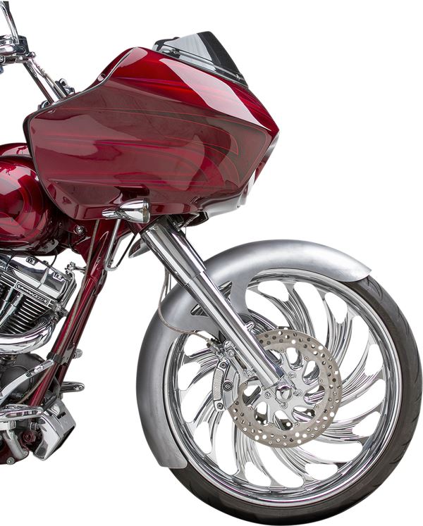 Arlen Ness Real Steel Rapper Front Fender Steel For HD FLHTC 1690 86-13 06-737