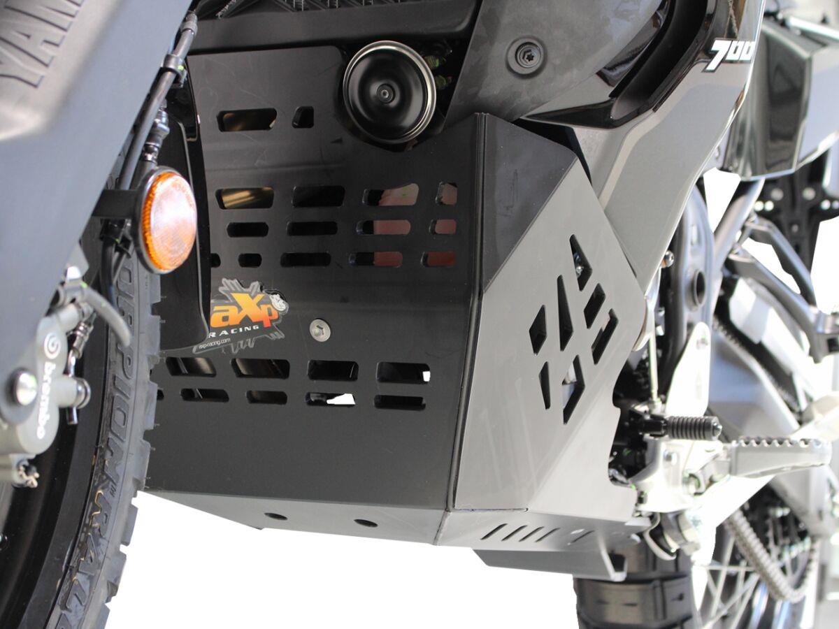 AXP Racing Skid Plate Black Polyethylene (Hdpe) For Yamaha XTZ 2023-2024 Ax1634