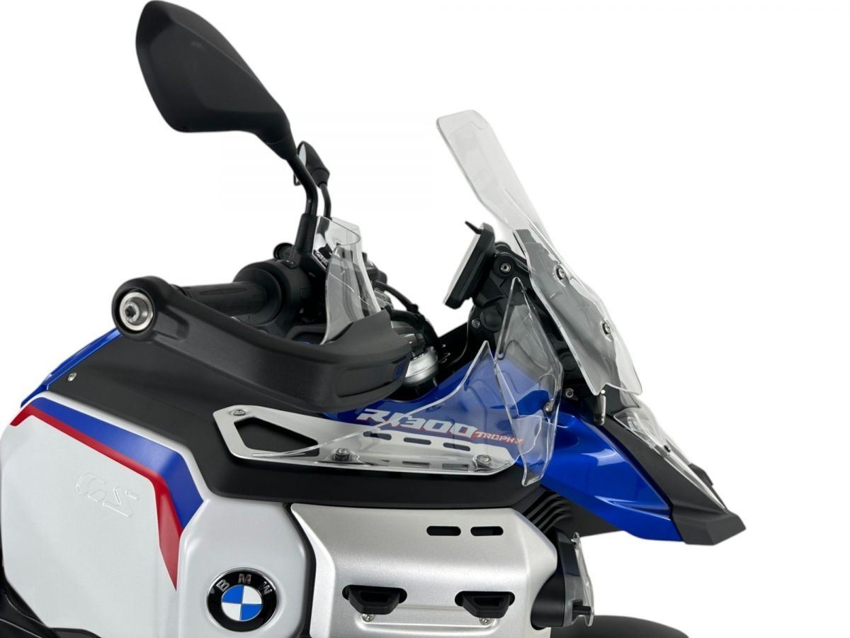 WRS Side Deflectors Standard For BMW R1300GS Adventure Clear Bm111t