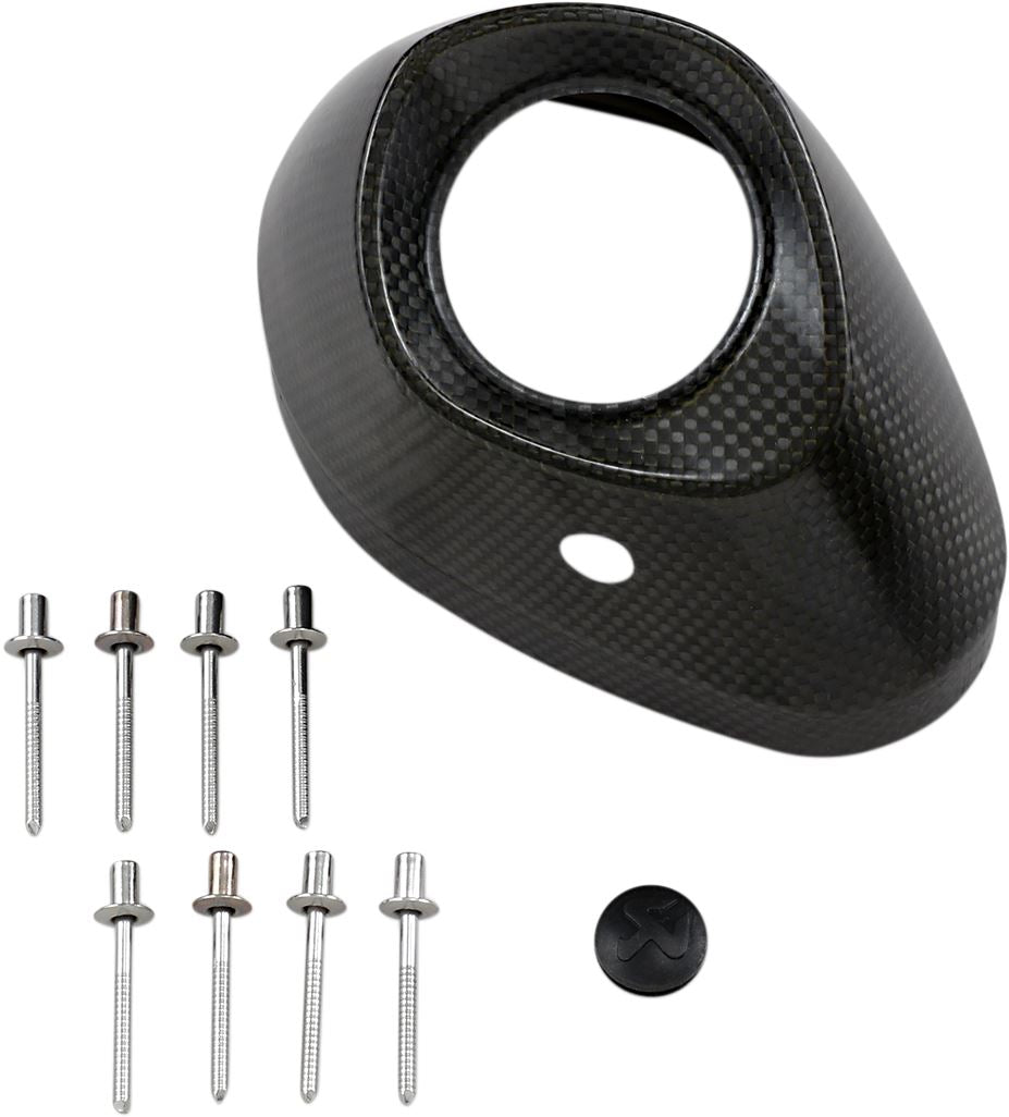Akrapovic End Cap CF T4 Type 2 V-EC78