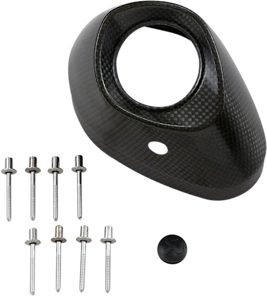 Akrapovic End Cap CF T4 Type 2 V-EC78