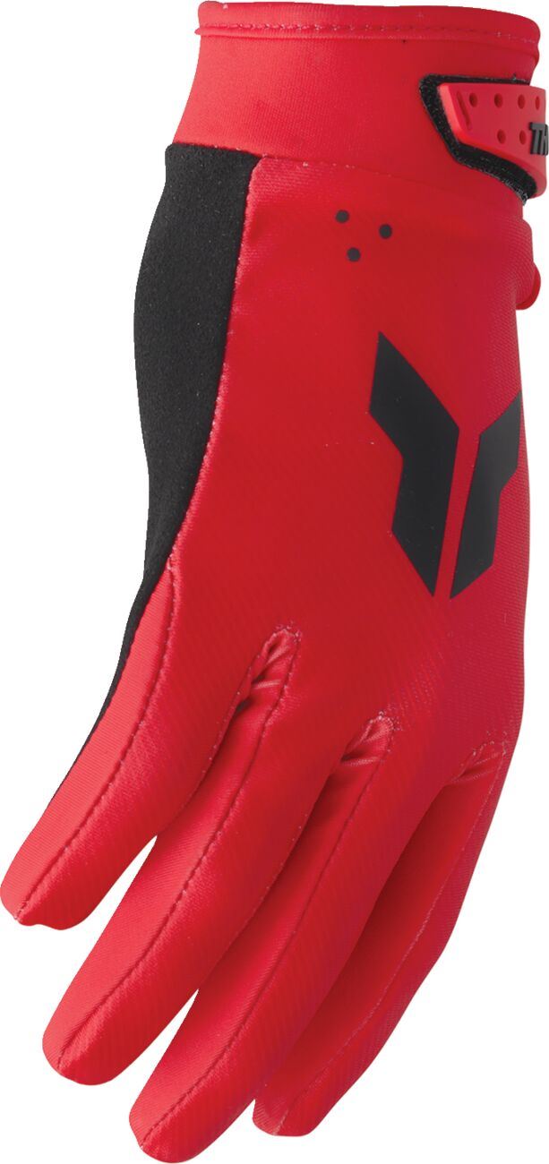 THOR Launchmode Gloves Red/Black