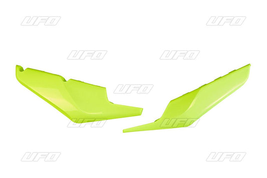 UFO Panel Side Lower For Husqvarna FE/TC/TE 250 16-23 Fluorescent Yellow HU03392-DFLU