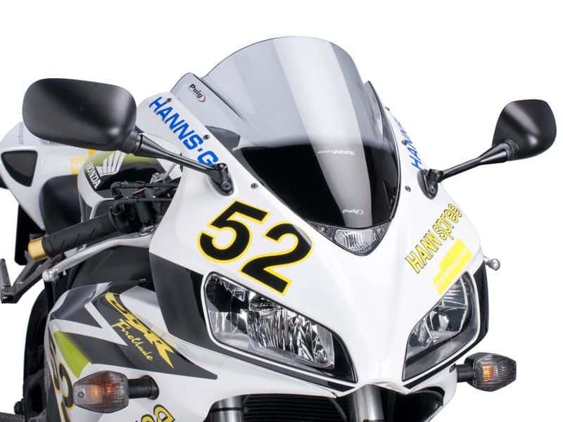 PUIG Z-Racing Screen Black for Honda CBR1000 RR Fireblade 04-07 1665N