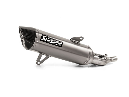 Akrapovic Slip-On Line Muffler Scooter SS/CF For Yamaha MW 300 20-24 S-Y3SO2-HRSS