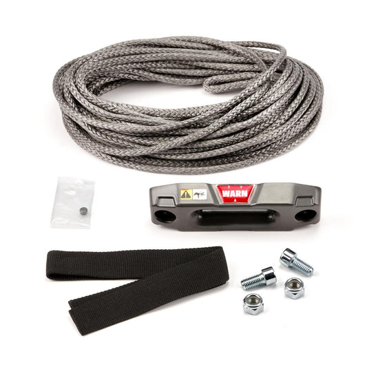 WARN 100969 Accessory Kit - Epic Synthetic Rope for ATV and UTV Winch: 3/16 x 50'