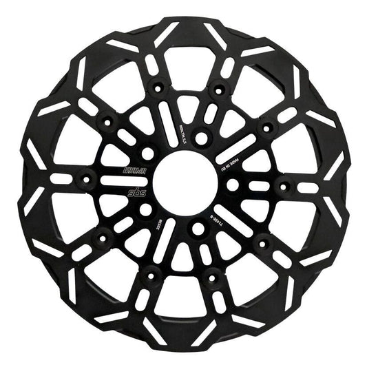 Sbs Brake Rotor Designed by Kodlin For Harley FLFBS 1923 2004-2025 Black 7145E-B