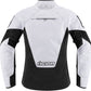 ICON Women's Mesh™ AF Motorcycle Jacket Black/White 2023 Model