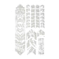 ALL MOUNTAIN STYLE Frame Guard Extra Protection BEAR/WHITE AMSFG2WHBE