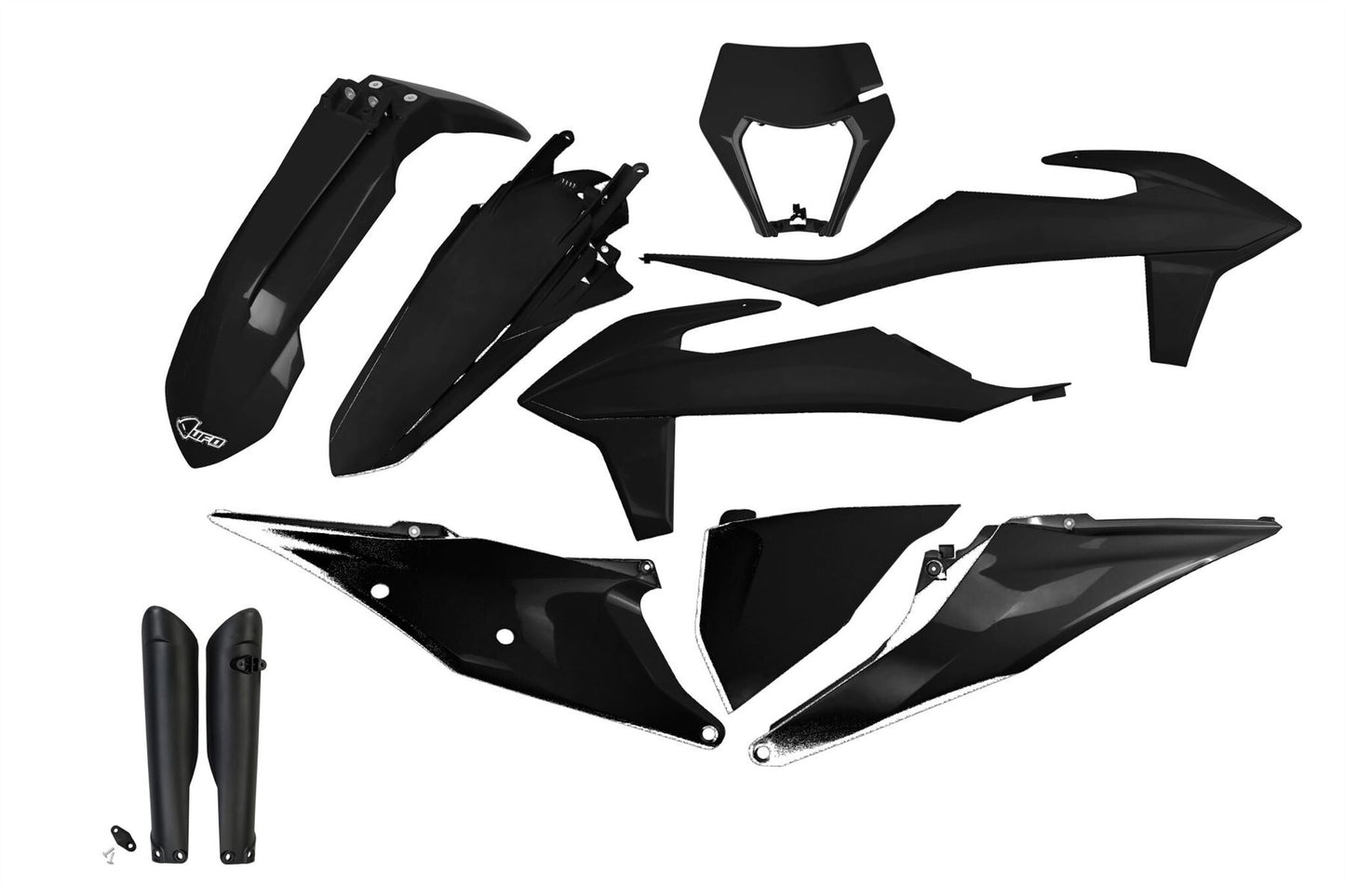 UFO Bodykit For KTM Exc500 20-23 Black KTKIT527001