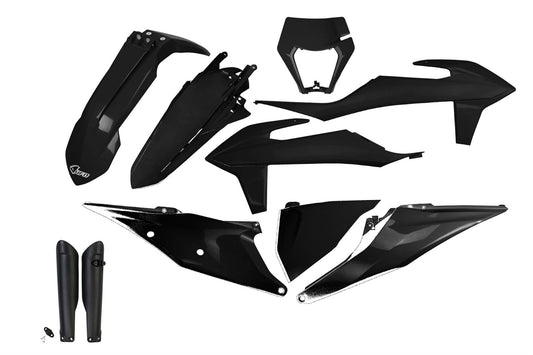 UFO Bodykit For KTM Exc500 20-23 Black KTKIT527001