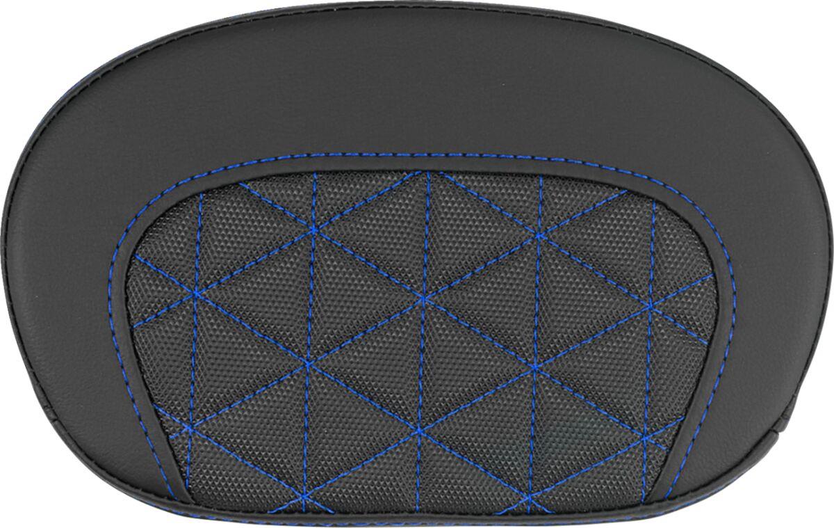 Saddlemen Mini Contour Sissy Bar Pad Black Blue Saddlehyde 061021101