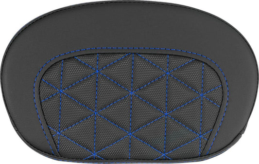 Saddlemen Mini Contour Sissy Bar Pad Black Blue Saddlehyde 061021101