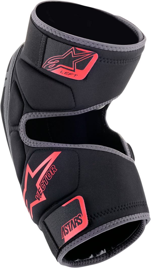 Alpinestars Vector Knee Protectors Black Red