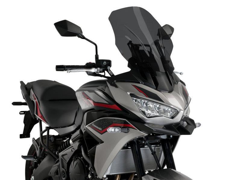 PUIG Touring Screen Dark Smoke for Kawasaki Versys 650 22-25 21260F