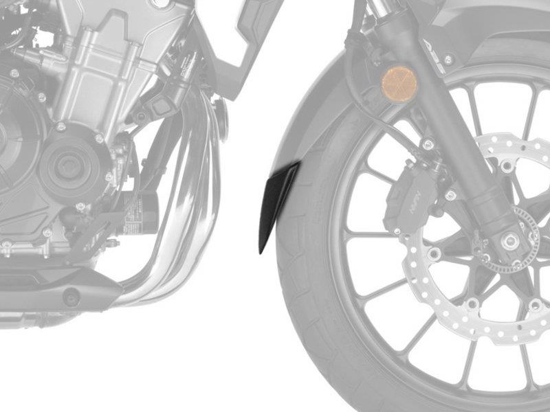 PUIG Front Fender Extender Black for Honda CB500 X 19-21 3679N