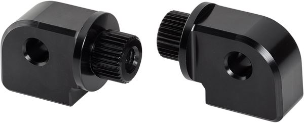 Arlen Ness Splined Peg Mount Black Aluminum For Indian Scout 60 15-24 I-1390