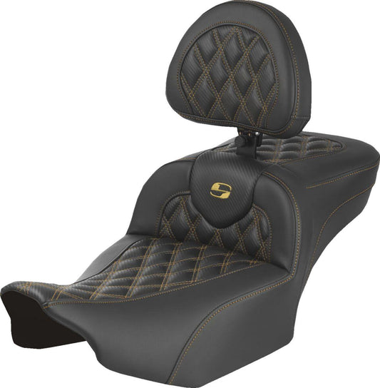 Saddlemen Roadsofa Carbon Fiber Seat For Harley FLHX 1923 2023-2026 823-07-207B7