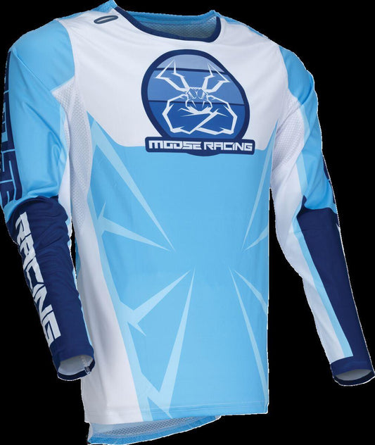 Moose Racing Jersey Agroid Blue/White