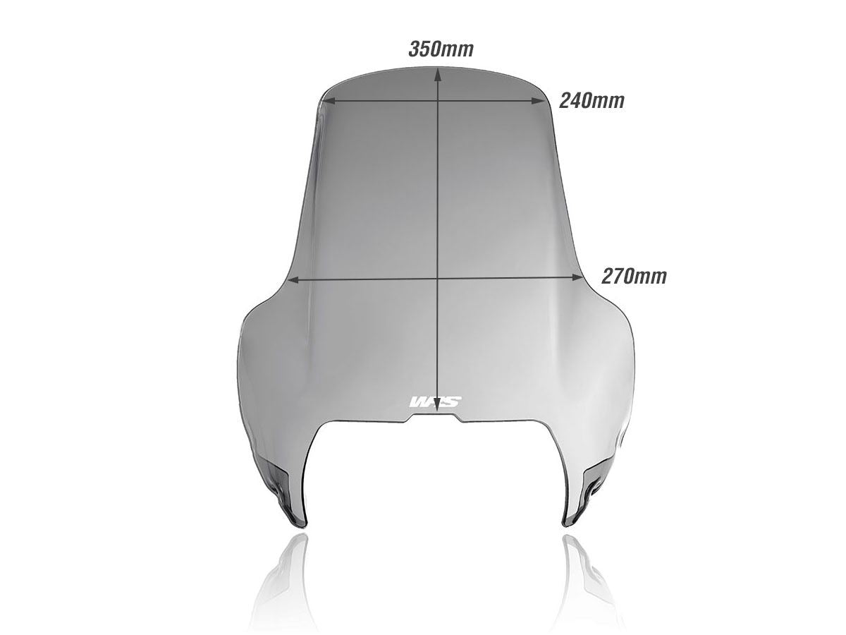 WRS Windscreen Standard Bmw R1100gs Smoke Bm062f