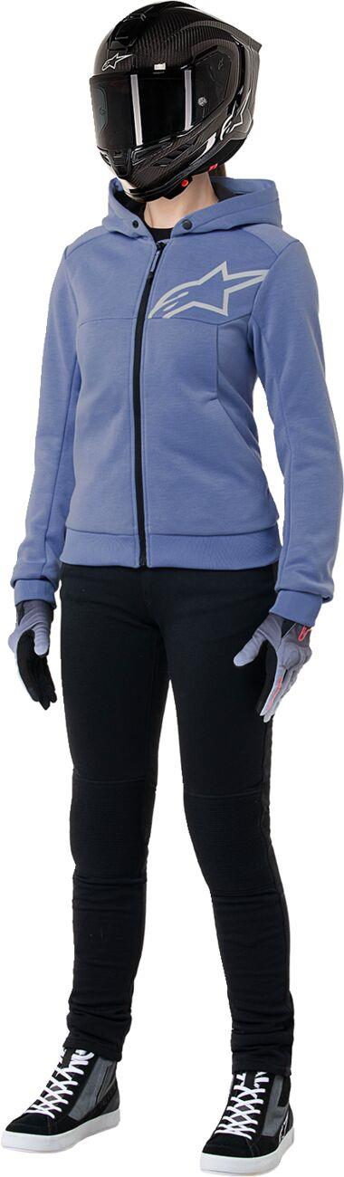 ALPINESTARS Stella Chrome v2 Sport Hoodie Blue