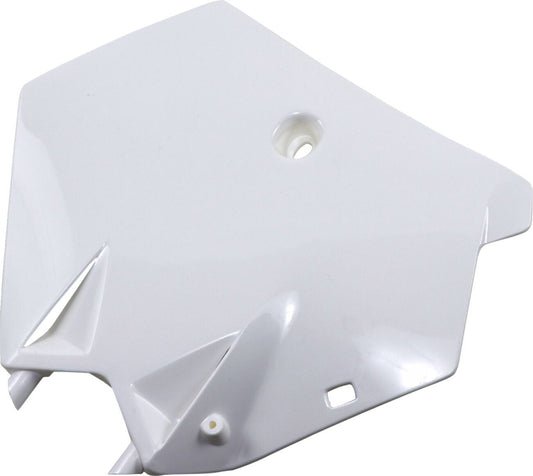 UFO Front Plate For KTM SX 105-450 03-06 White KT03075-047
