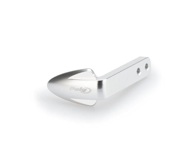 PUIG Clutch Lever Guard Coloured Tip Silver Universal 3878P